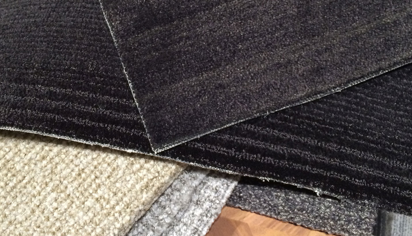 Commercially produced carpets maintain a hand-crafted look and feel. - 