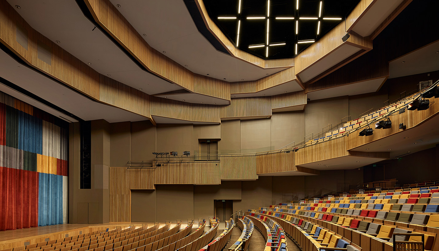 University of Texas at Rio Grande Valley Performing Arts Complex Theater - © Dror Baldinger, AIA