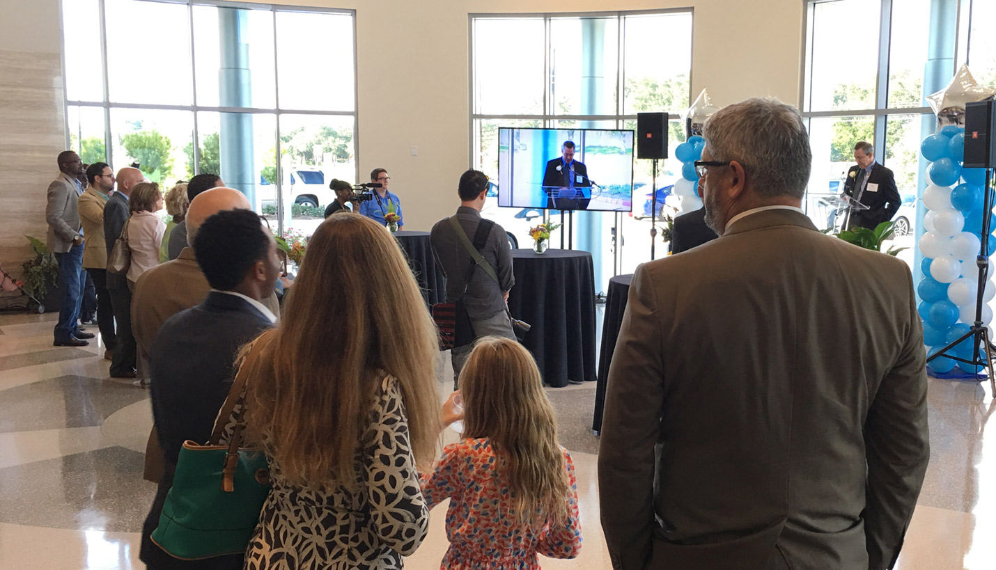 Welcoming remarks at the grand opening of the Kelsey-Seybold multispecialty Healthcare Center in Sienna Plantation. - Page