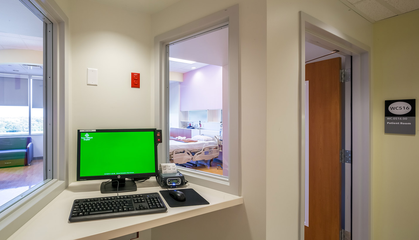 Special Isolation Unit, Texas Children's Hospital - West Campus - © Slyworks Photography