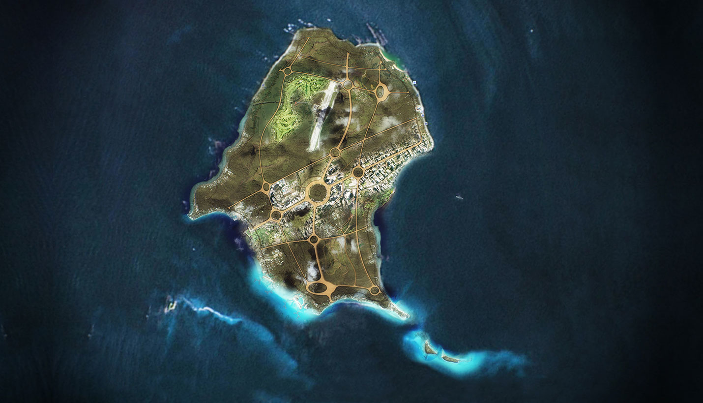 Corisco Island - Aerial - 