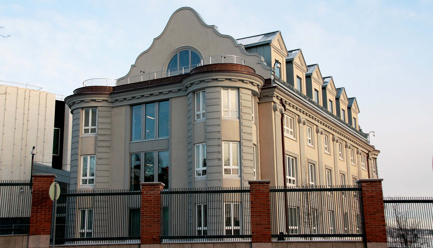 U. S. Embassy - Finland. Exterior of Innovation Center. - 