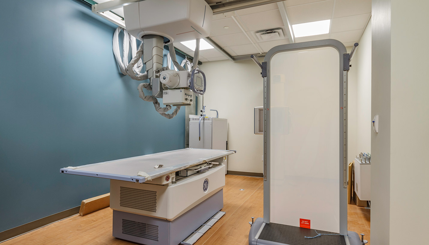 Radiology room - Image courtesy of B.L. Harbert International, LLC